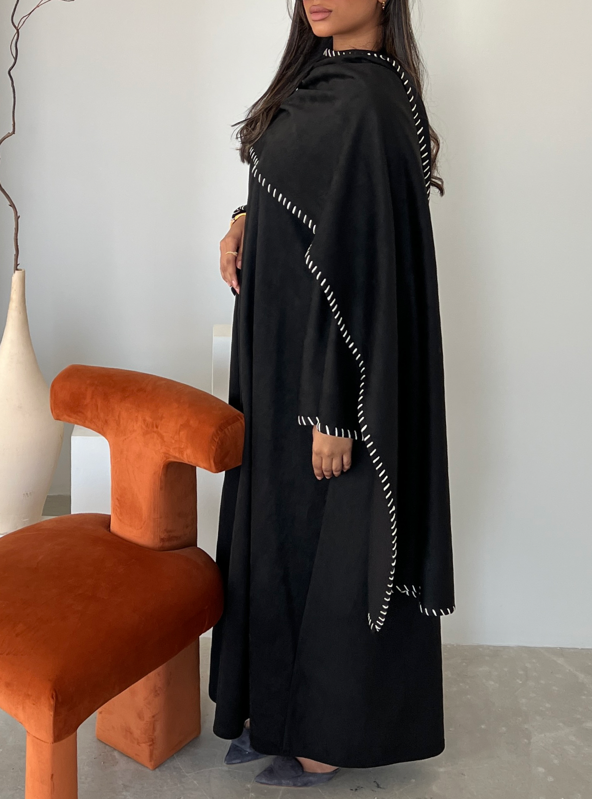 MEI465 - Chamois Abaya