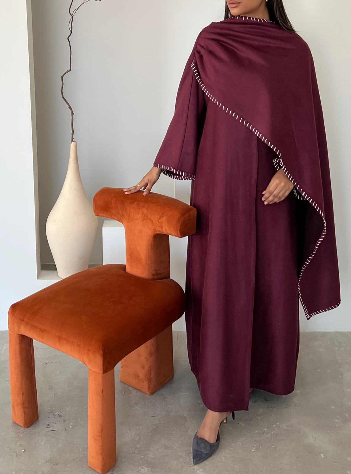 MEI466 - Chamois Abaya