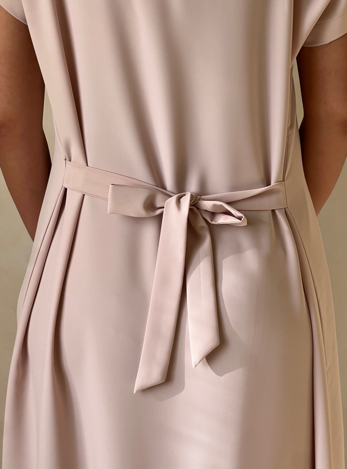 MEI570 - Under Abaya Dress in Petal Blush