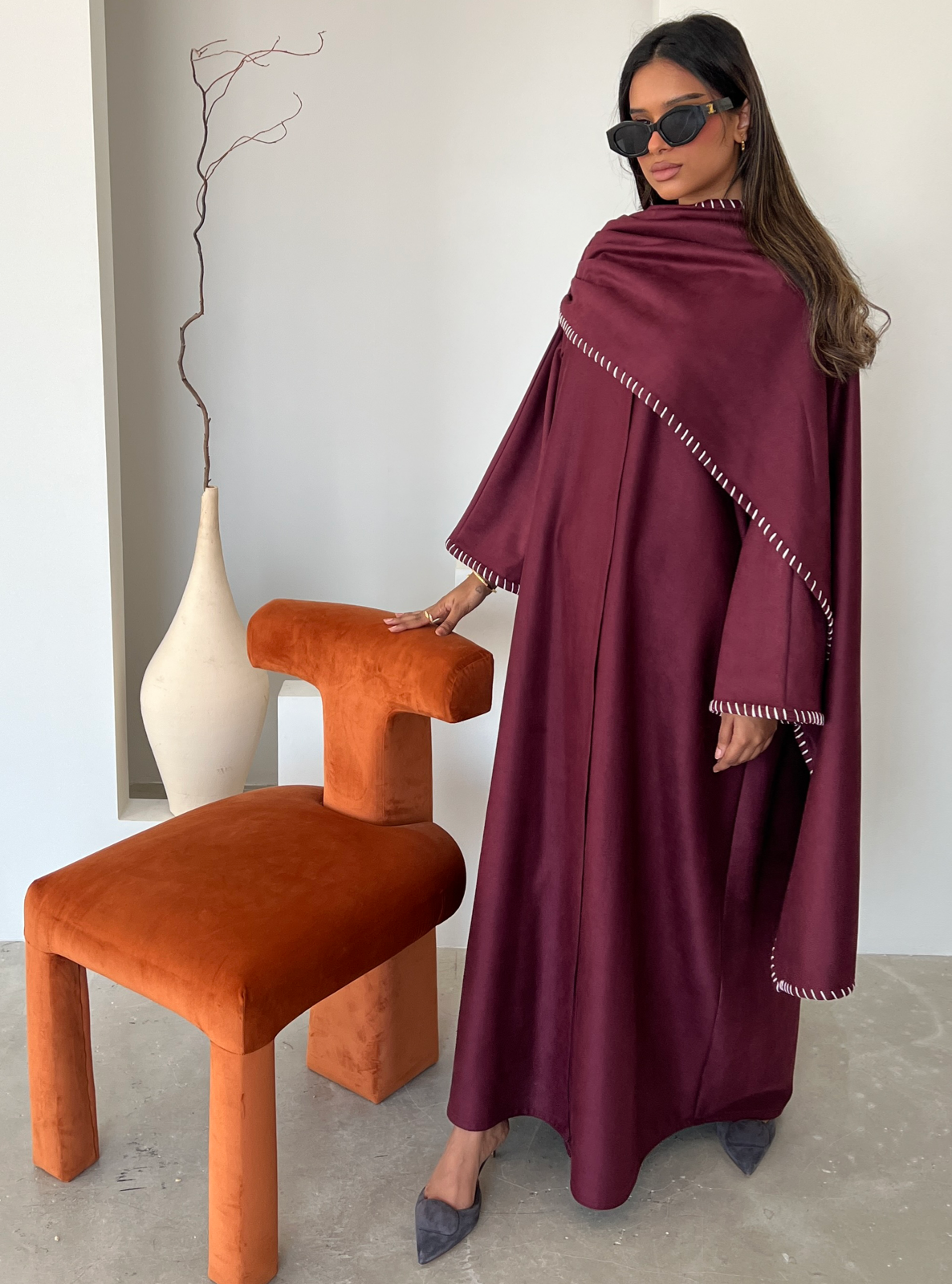 MEI466 - Chamois Abaya