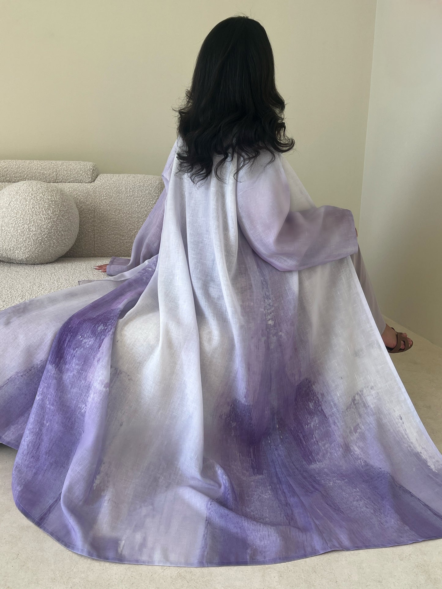 MEI584 - Ores Abaya in Lavender