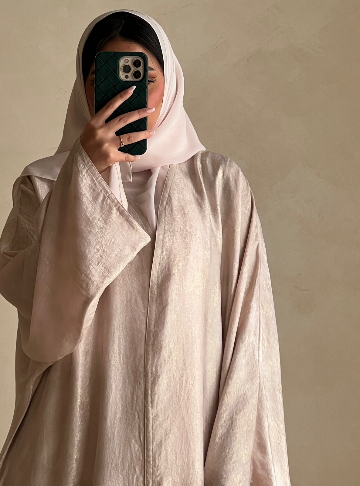 MEI408 - Abaya & Dress Set with Scarf