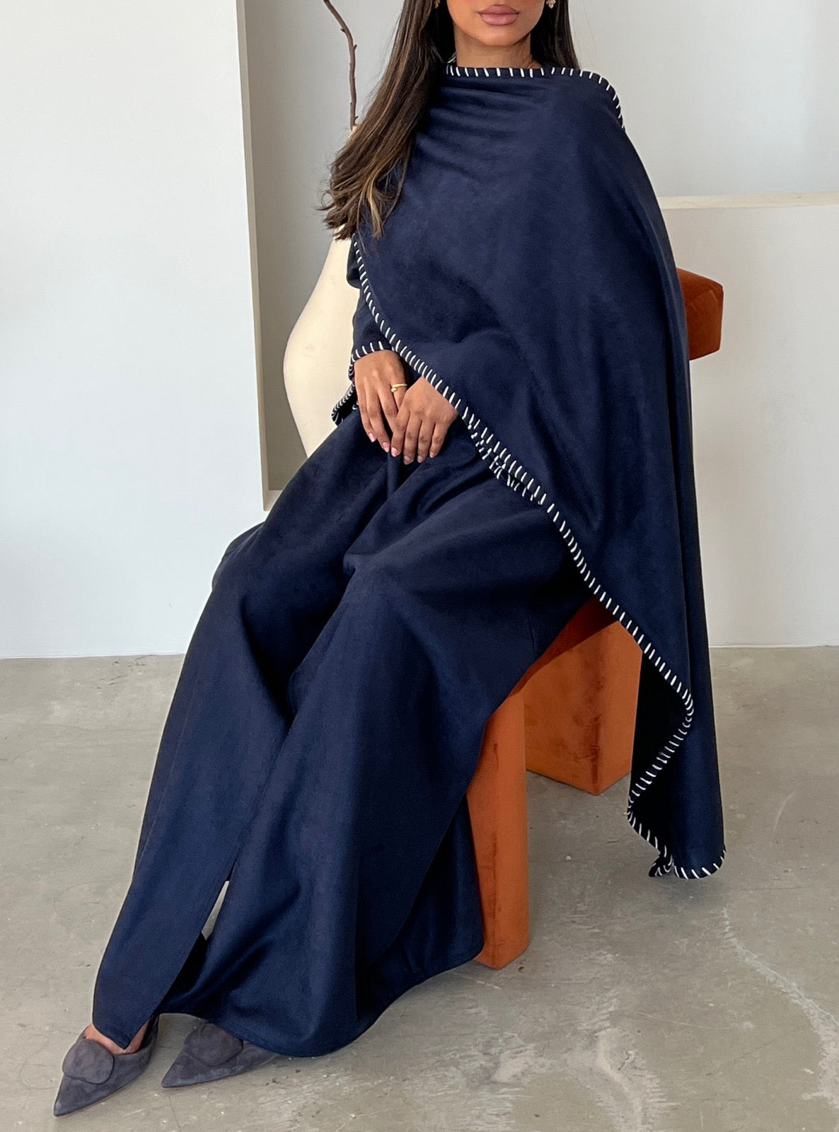 MEI467 - Chamois Abaya