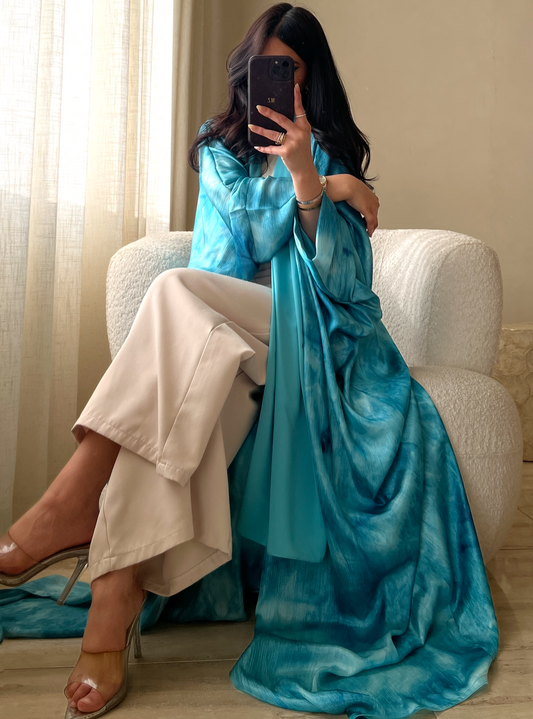 MEI564 - Nova Abaya in Aqua