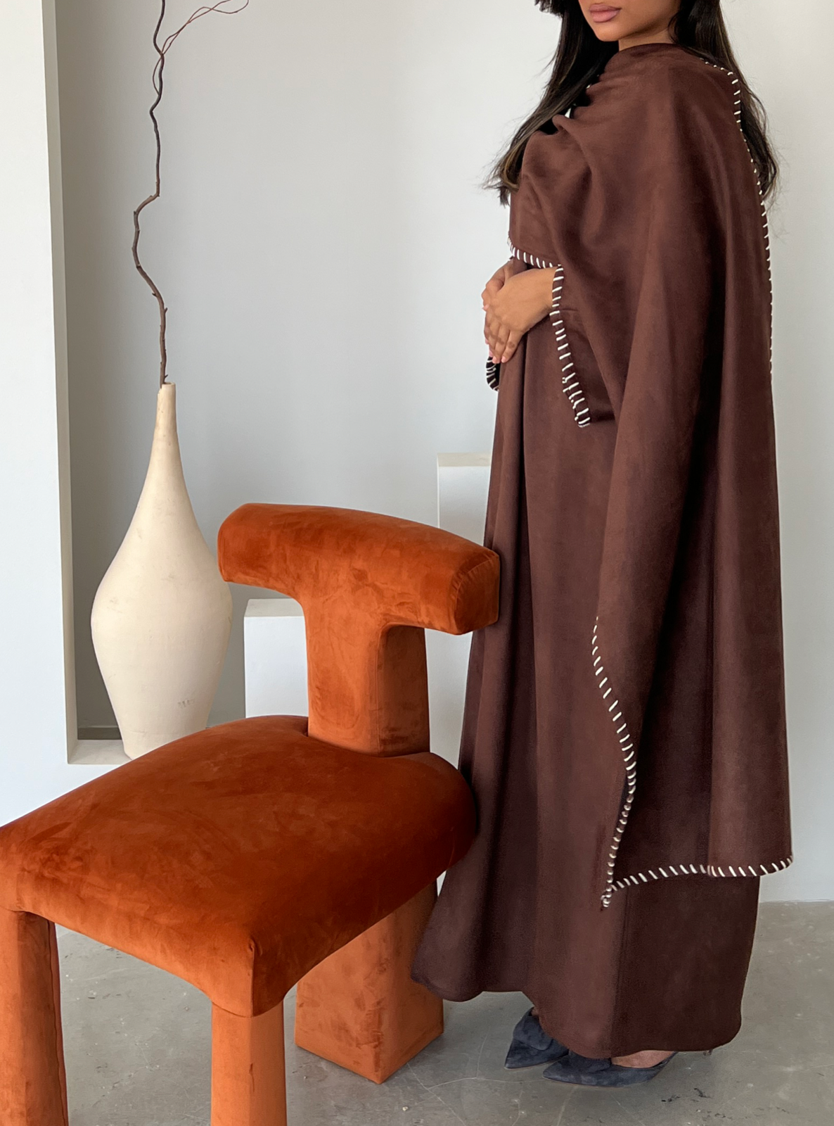 MEI469 - Chamois Abaya