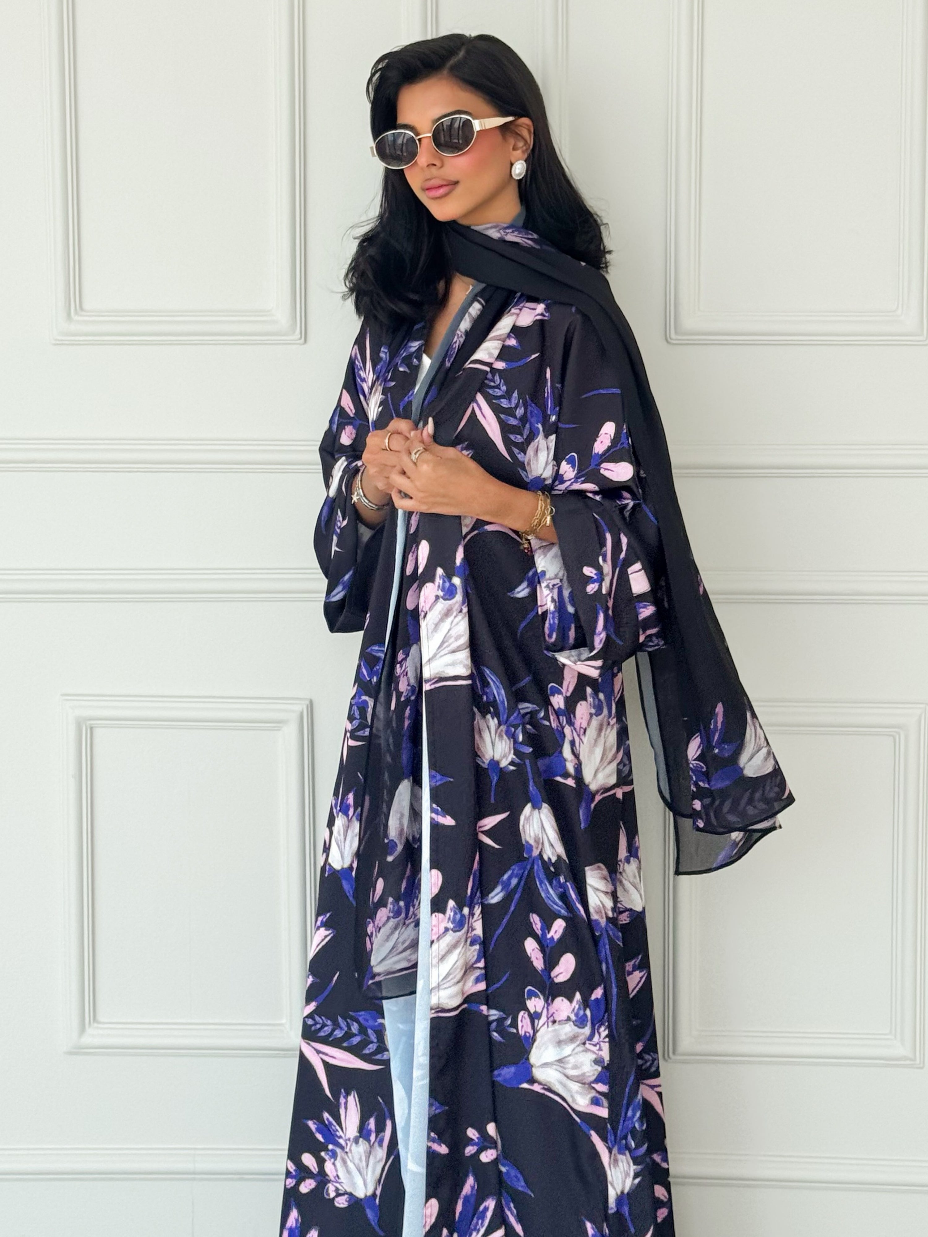 MEI615 - Lilia Abaya in Black