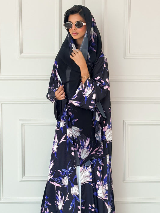 MEI615 - Lilia Abaya in Black