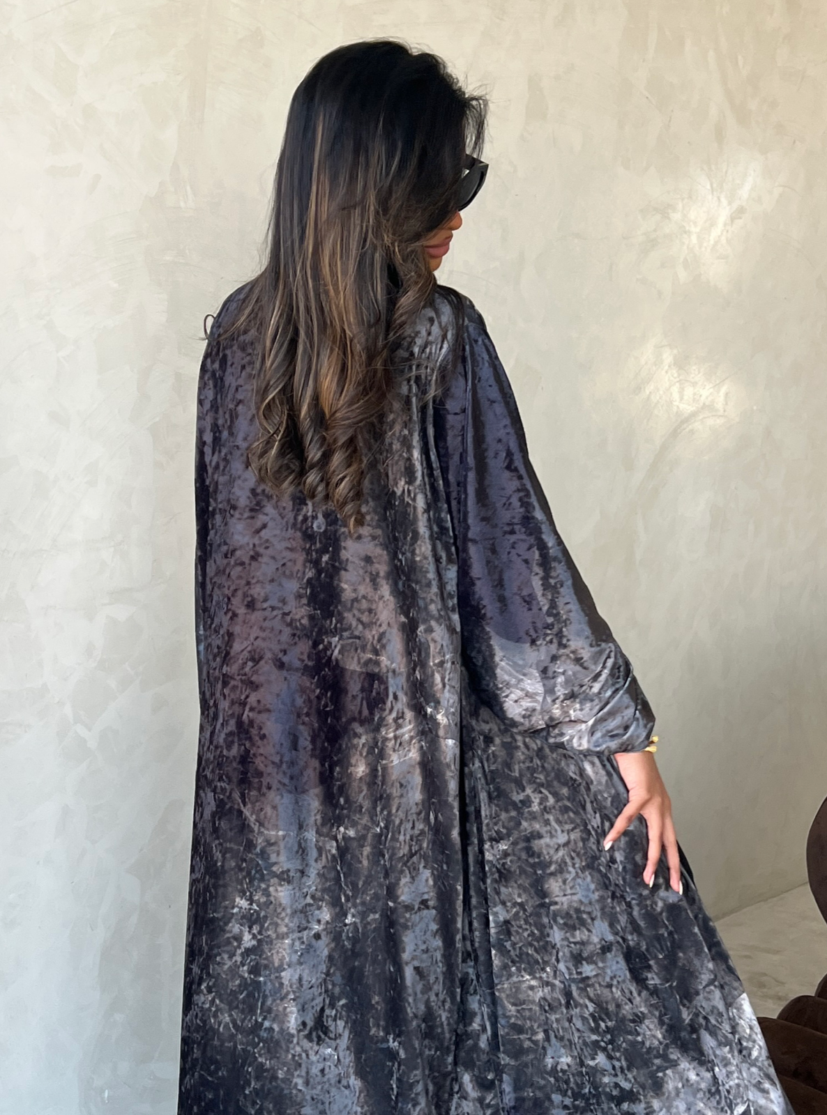 MEI480 - Dunes Abaya in Desert Whispers