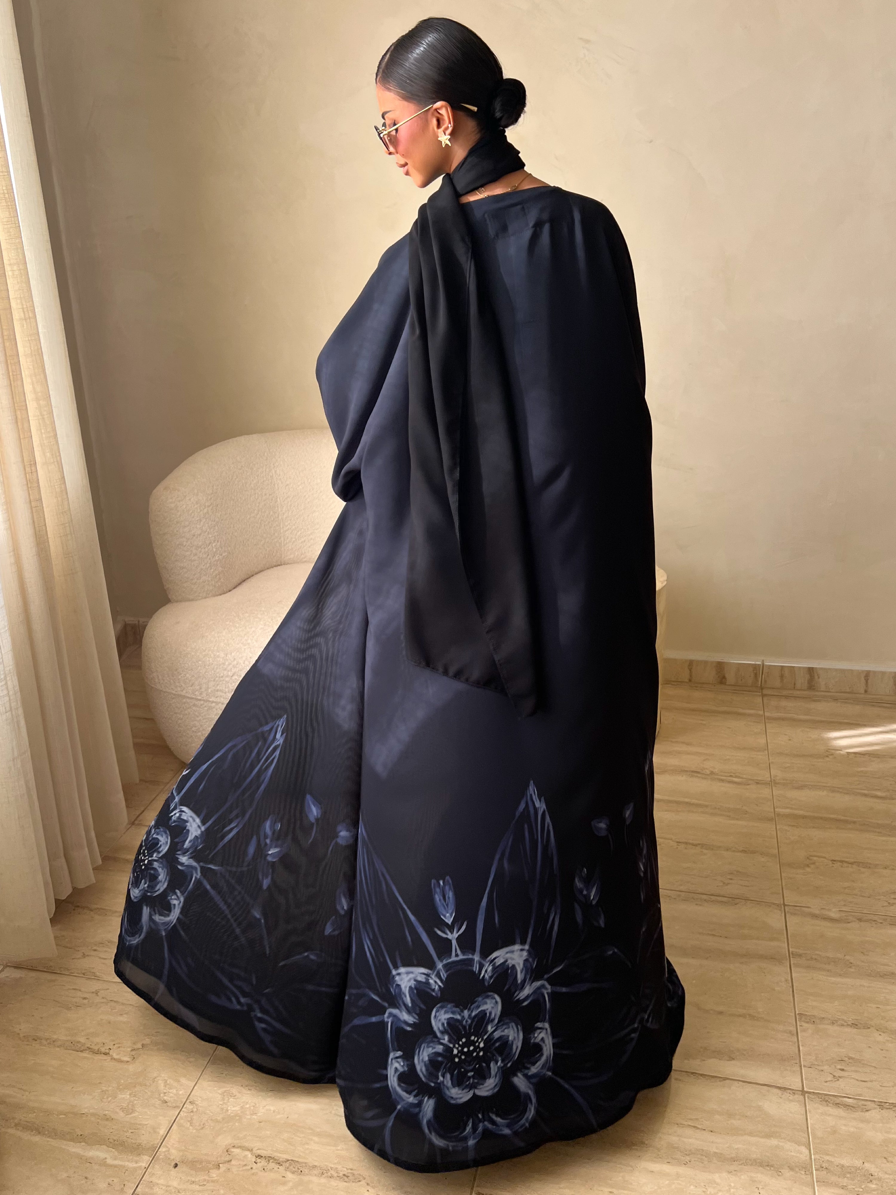 MEI596 - Lunar Fluer Abaya