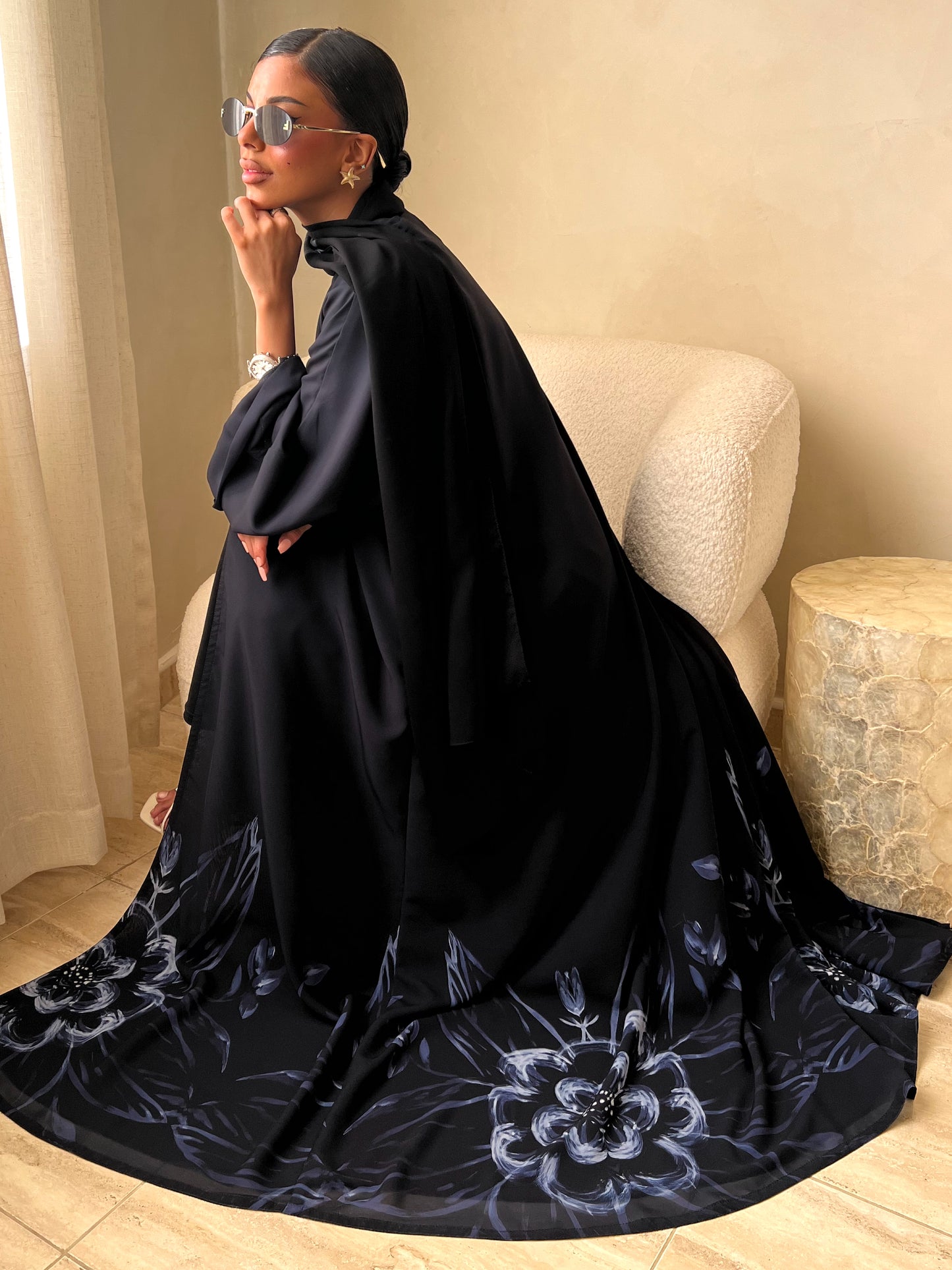 MEI596 - Lunar Fluer Abaya