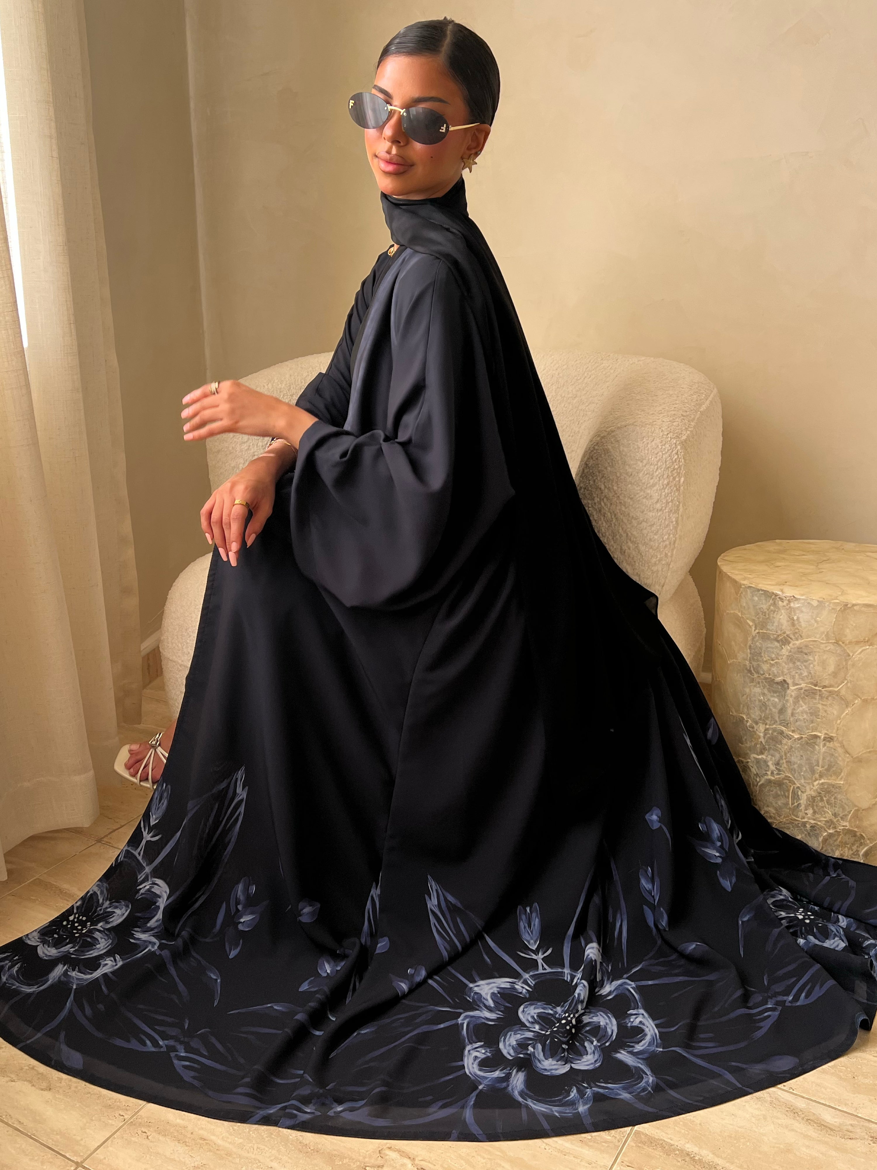 MEI596 - Lunar Fluer Abaya